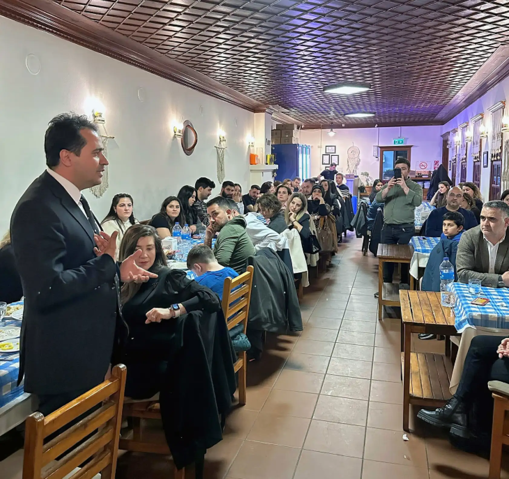 Menteşe Devlet Hastanesi personeli Tıp Bayramında iftarda bir araya geldi