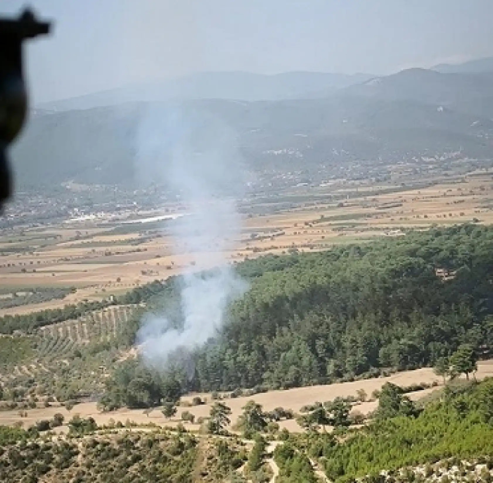 Yatağan'daki orman yangını büyümeden söndürüldü