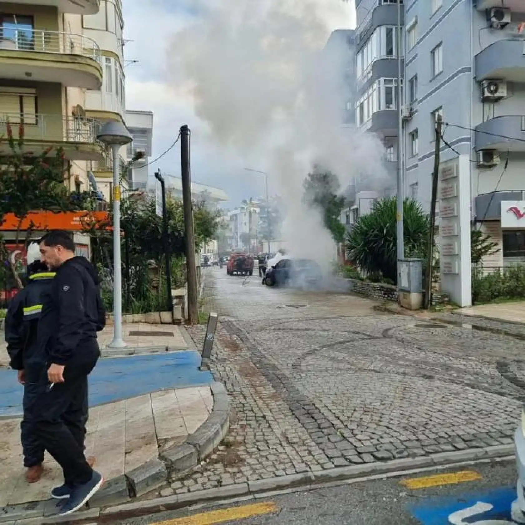 İtfaiyenin hızlı müdahalesi faciayı önledi