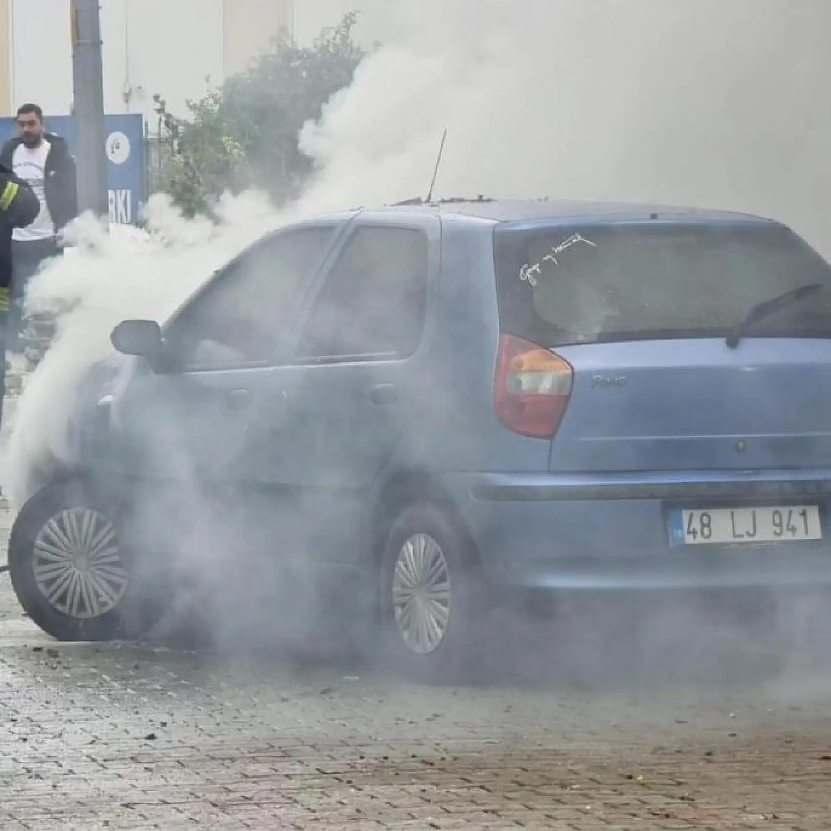 İtfaiyenin hızlı müdahalesi faciayı önledi