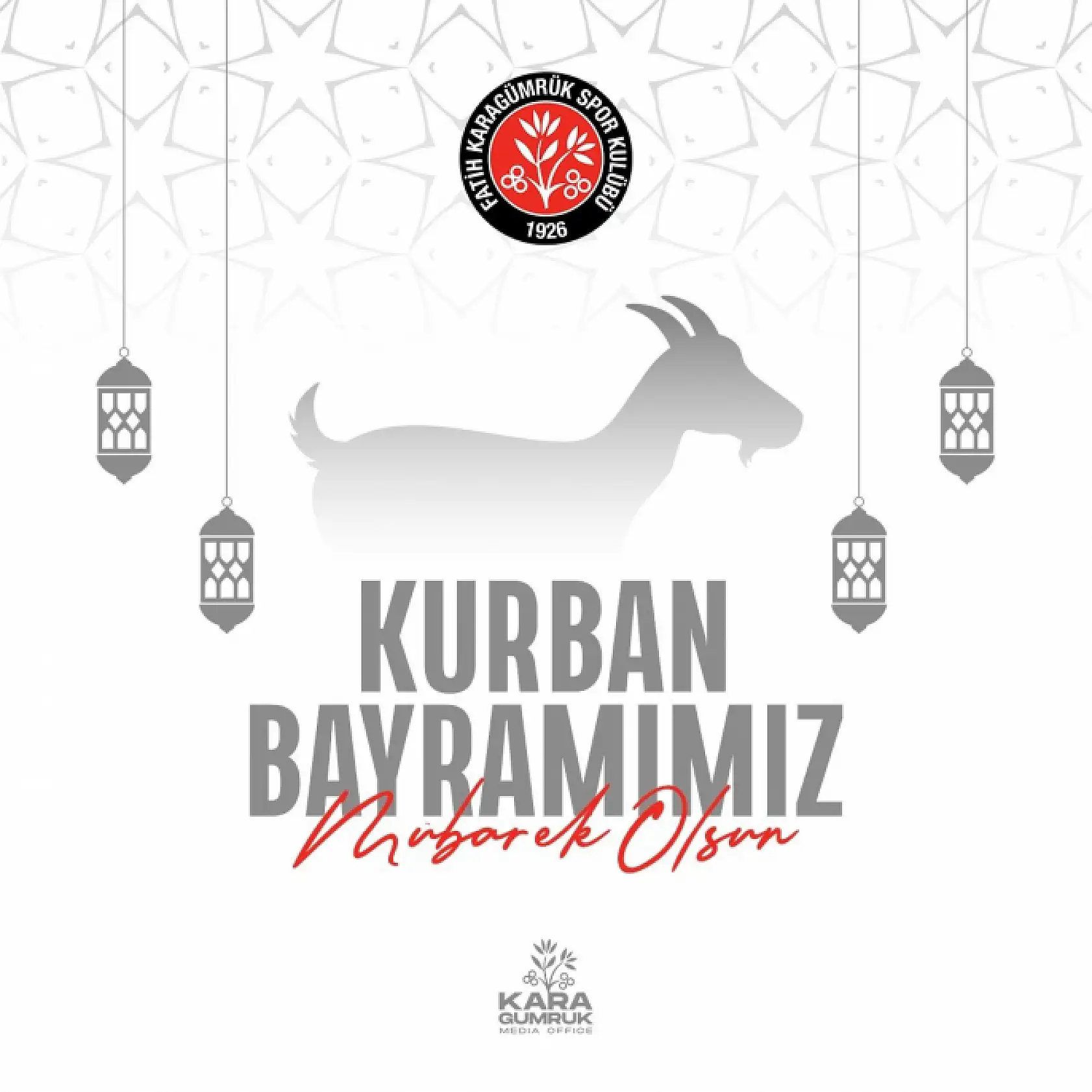 Spor camiasından Kurban Bayramı mesajları