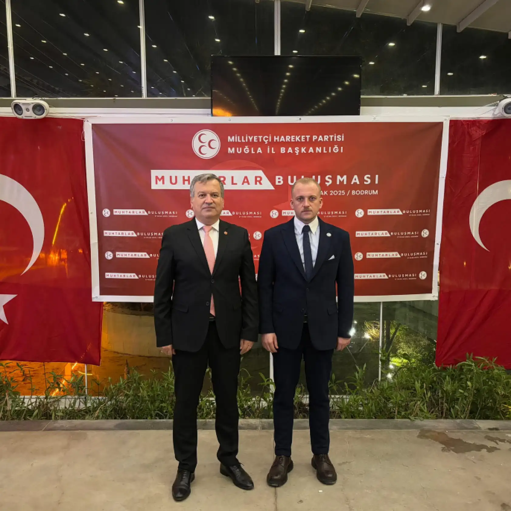 Burak Demirel'in Bodrum muhtarlar buluşmasına yoğun ilgi