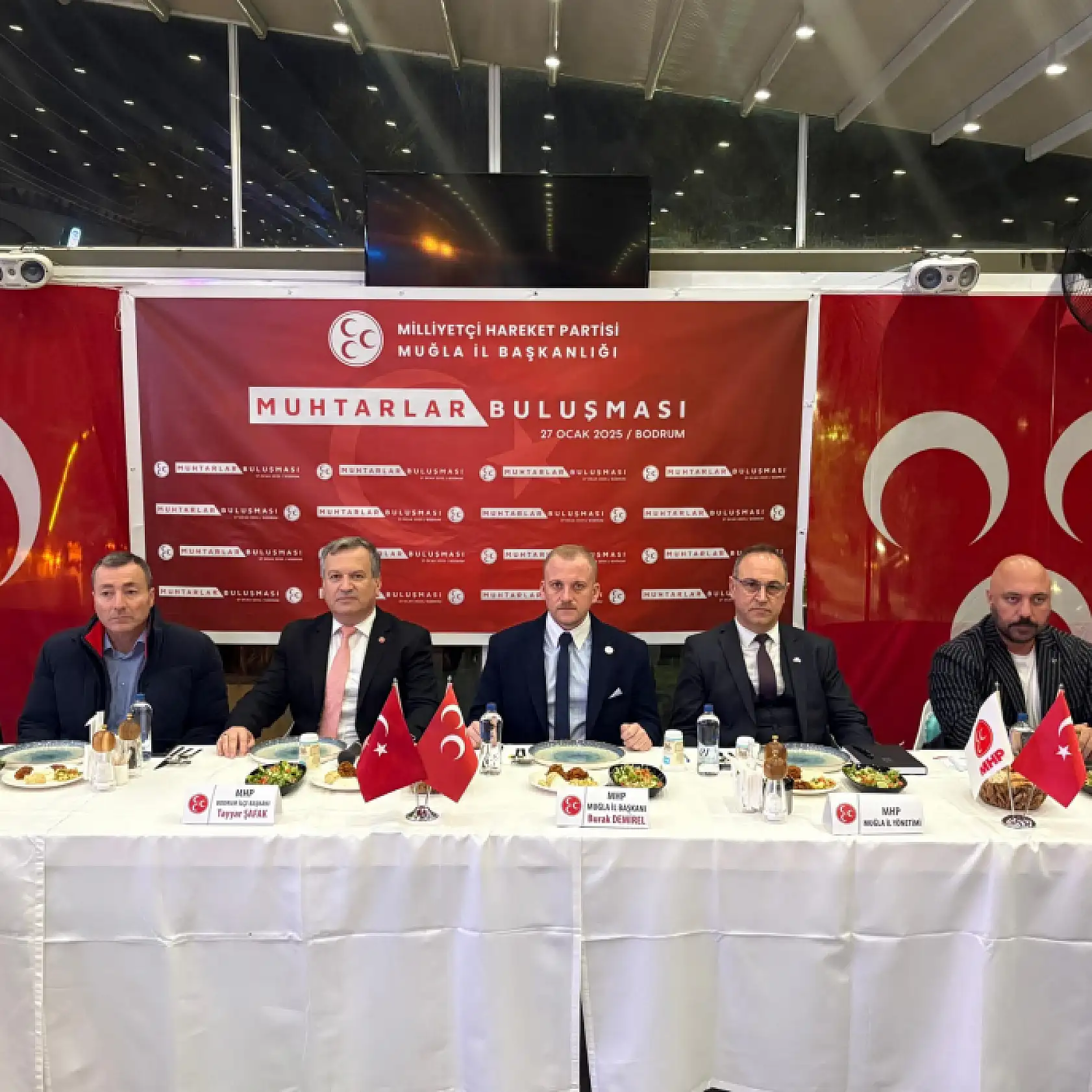 Burak Demirel'in Bodrum muhtarlar buluşmasına yoğun ilgi