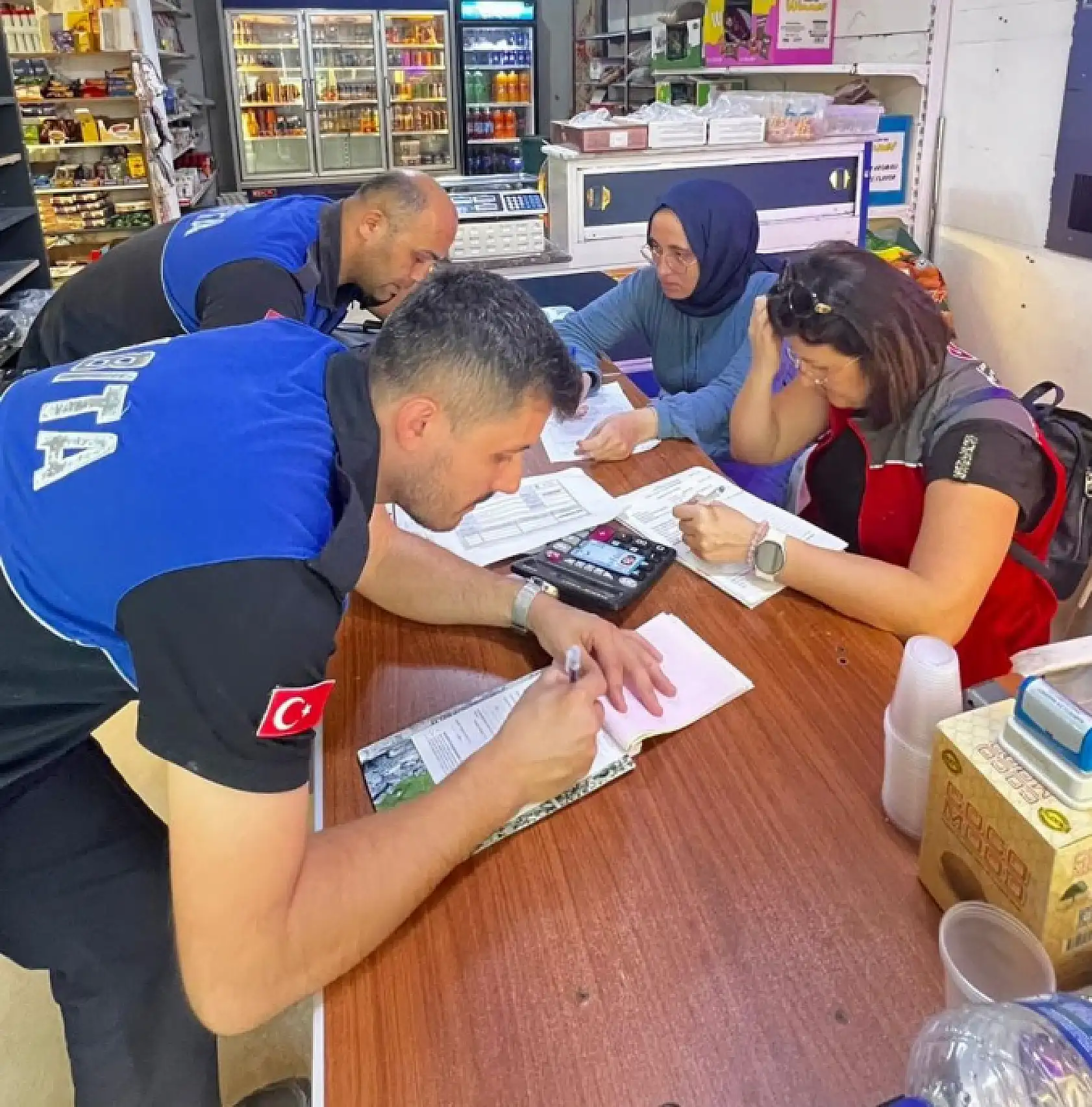 Seydikemer Zabıtasından Yabancı Uyrukluların İş Yerlerine Denetim