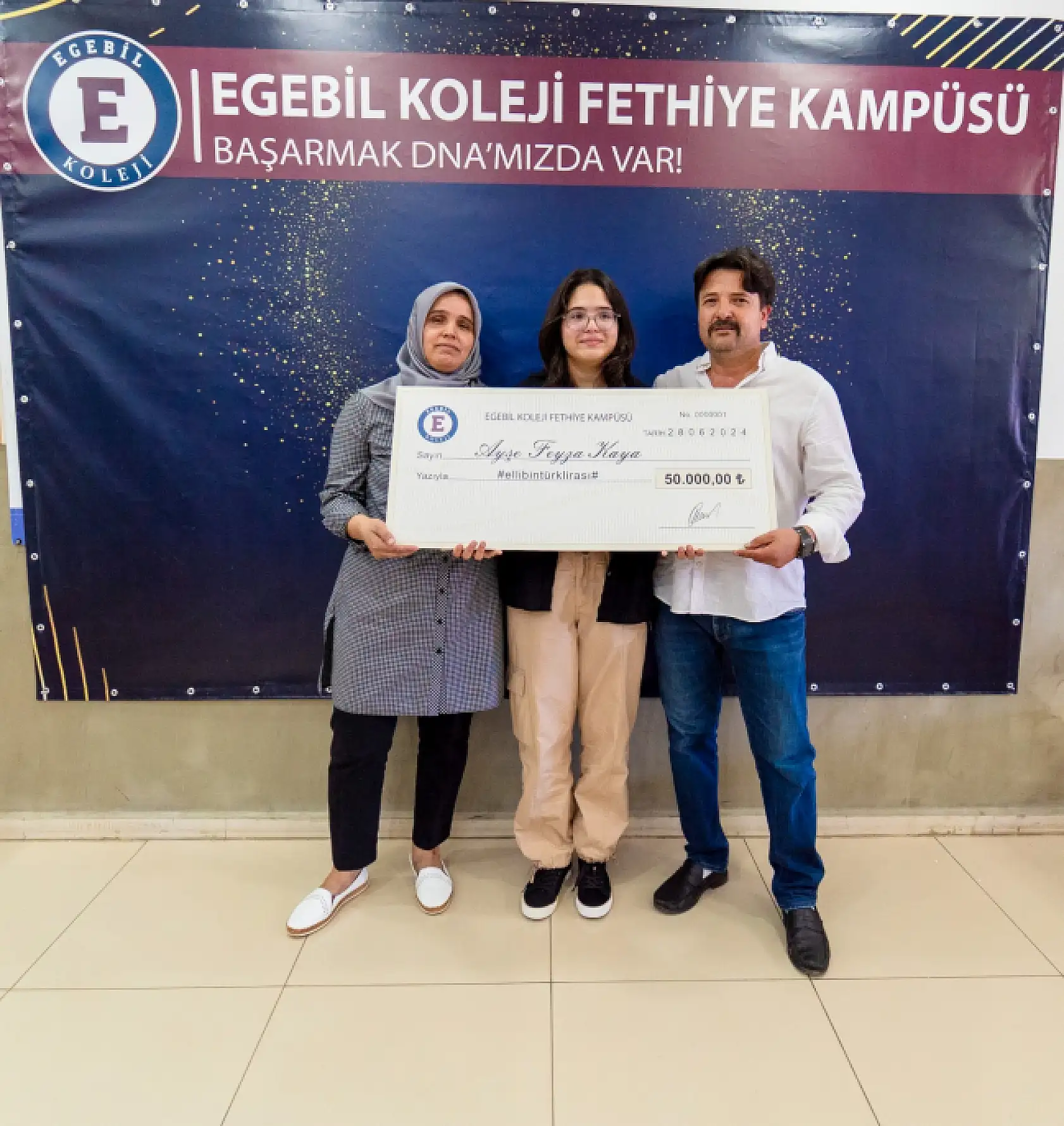 Fethiye EGEBİL Okulları LGS'de Türkiye birincisi çıkardı