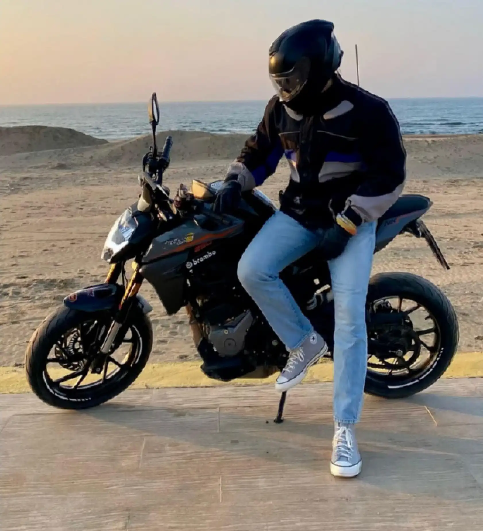 Motosiklet kazasında hayatını kaybetmeden önce bu paylaşımı yapmış