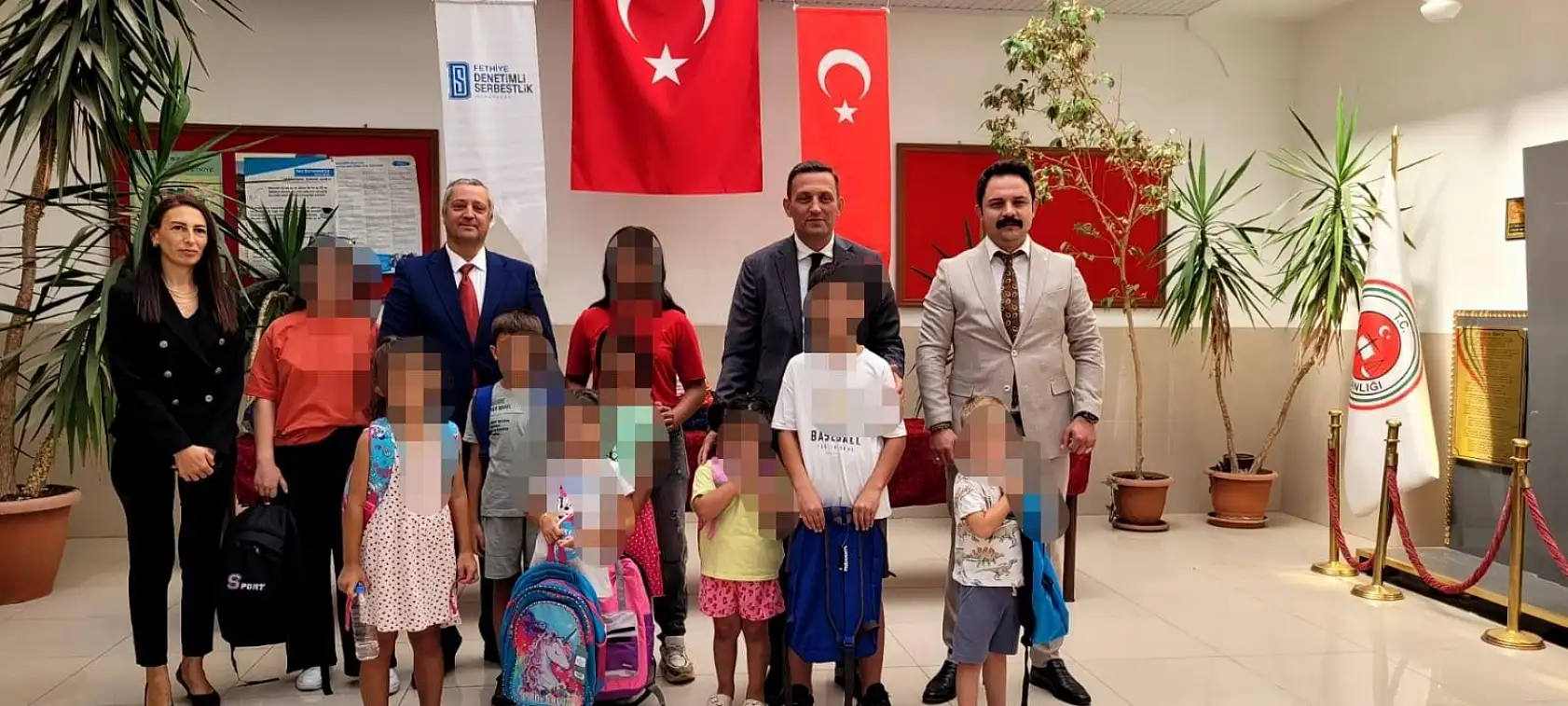 Fethiye Denetimli Serbestlik Müdürlüğü'nden 50 Çocuğa Kırtasiye Yardımı