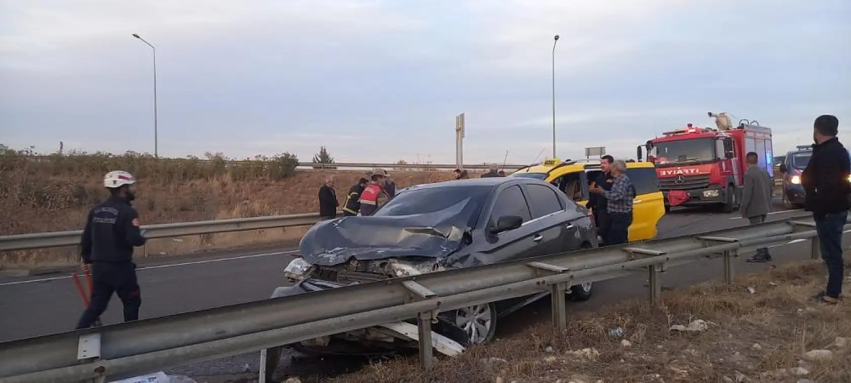 Feci trafik kazası: 6 yaralı
