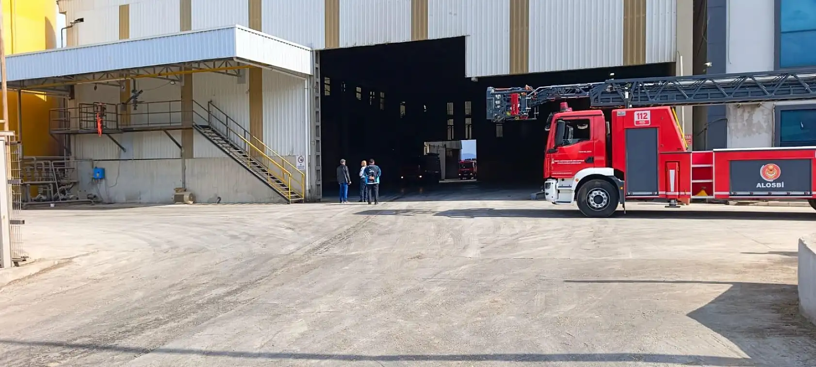 Fabrikada patlama: 1 ölü, 4 ağır yaralı