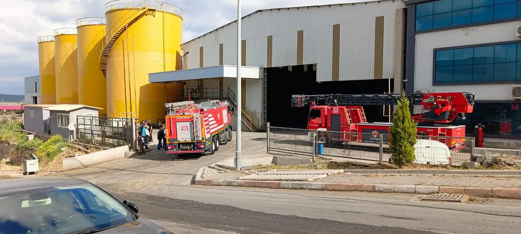 Fabrikada patlama: 1 ölü, 4 ağır yaralı