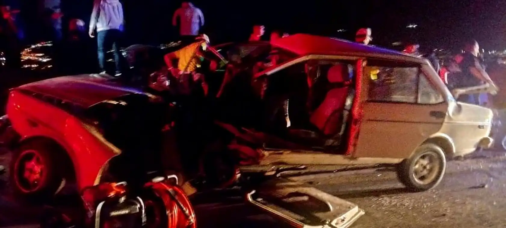 Menteşe'de korkutan kaza: 2'si ağır 4 yaralı