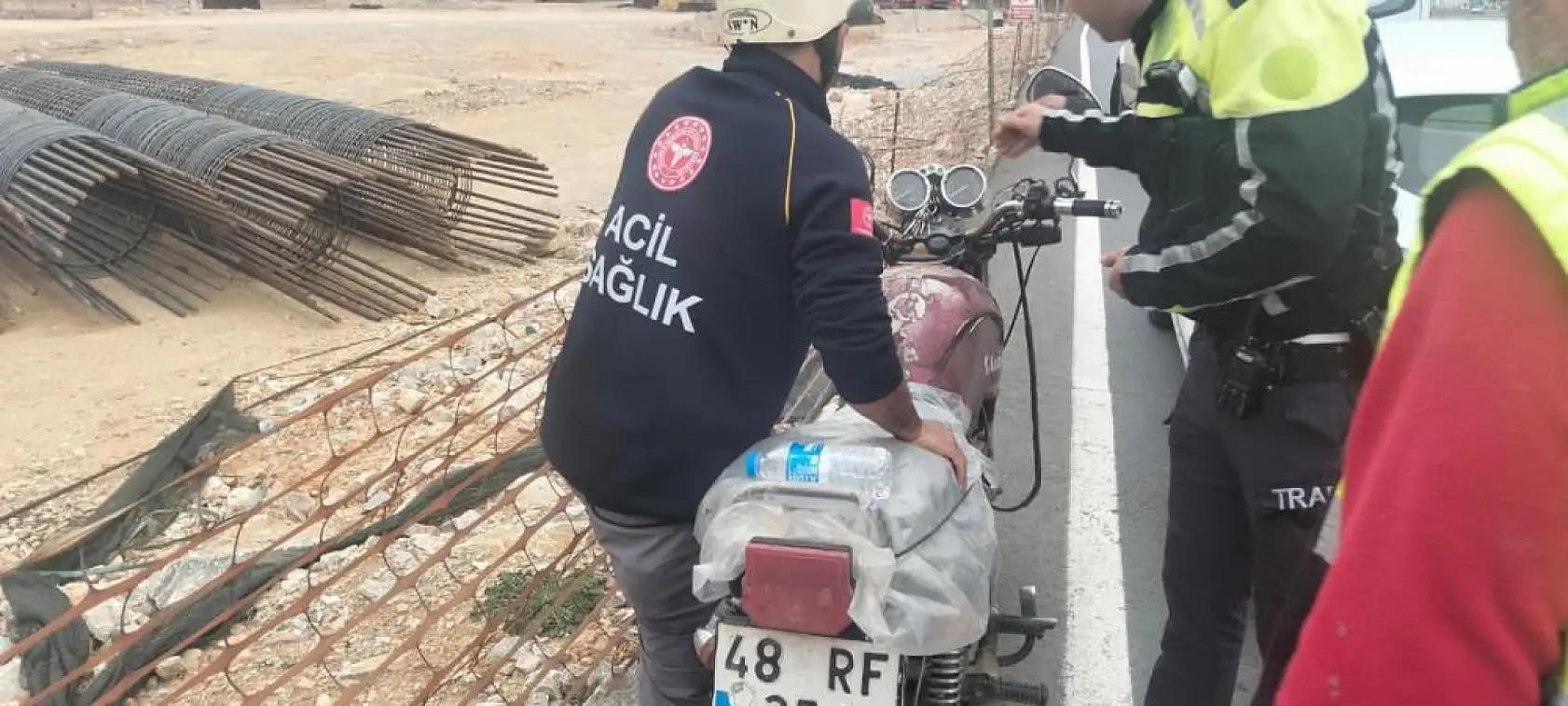 Menteşe'de sağlık personelinden örnek davranış