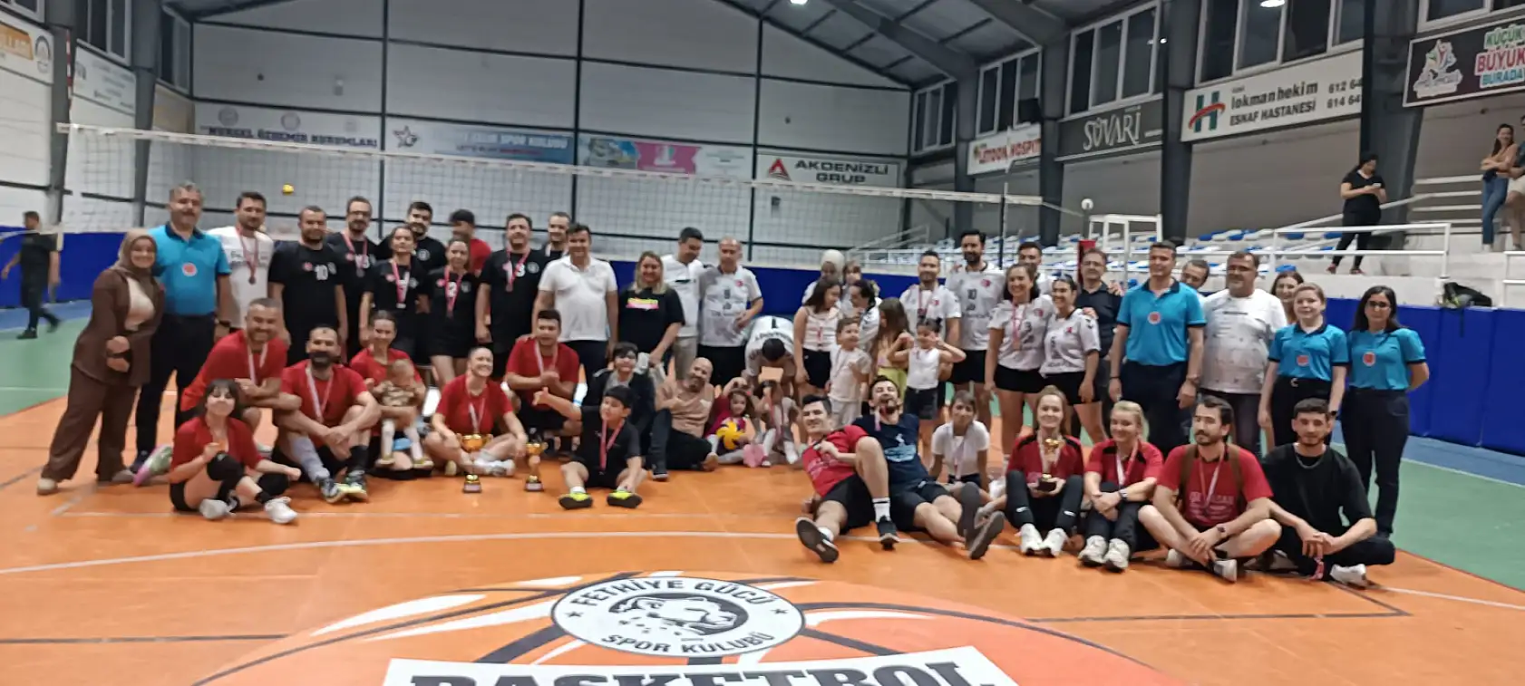 Fethiye'de şampiyon Gençlik Spor ve İlçe Müdürlüğü