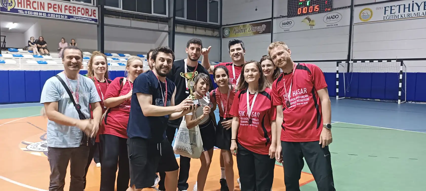 Fethiye'de şampiyon Gençlik Spor ve İlçe Müdürlüğü