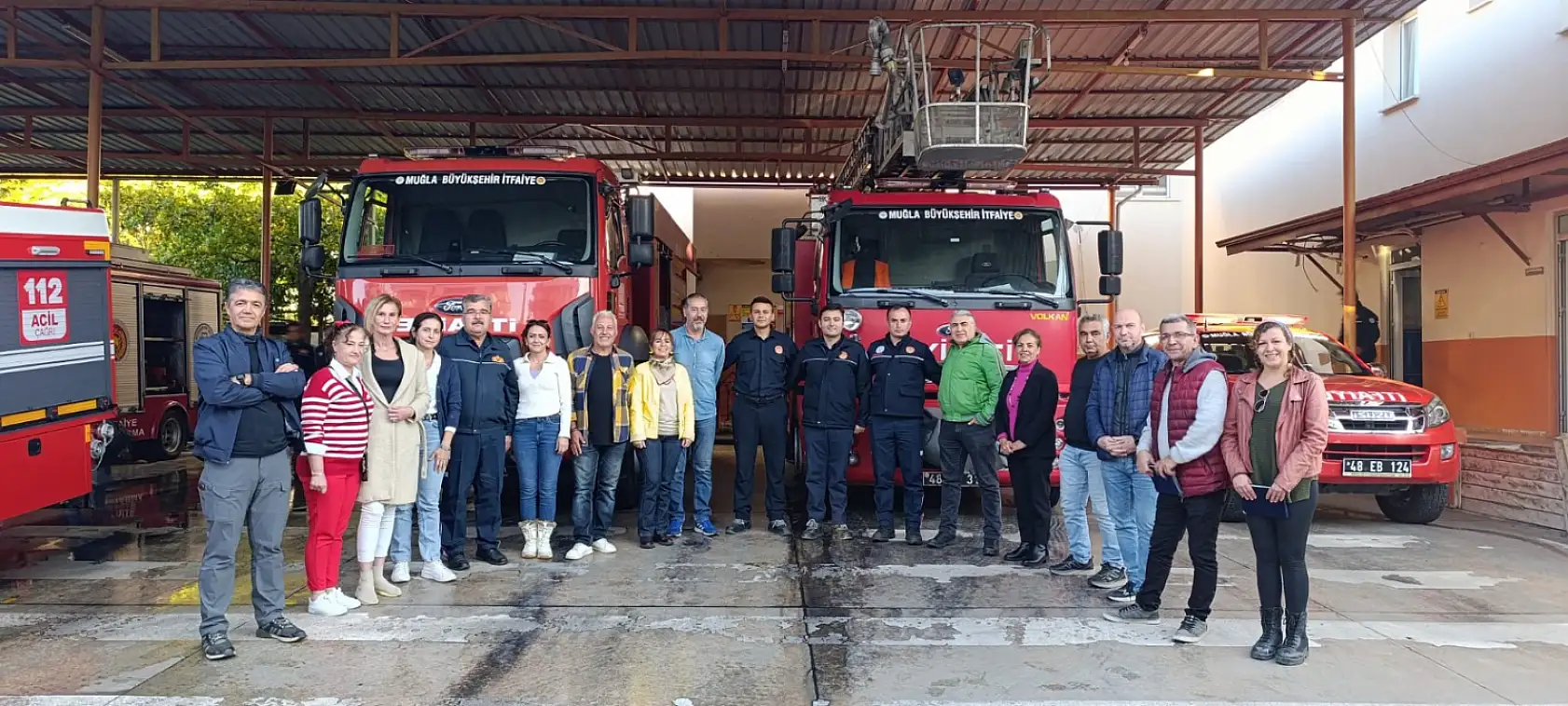 Muğla Büyükşehir Belediyesi Gönüllü İtfaiyeciler Yetiştiriyor