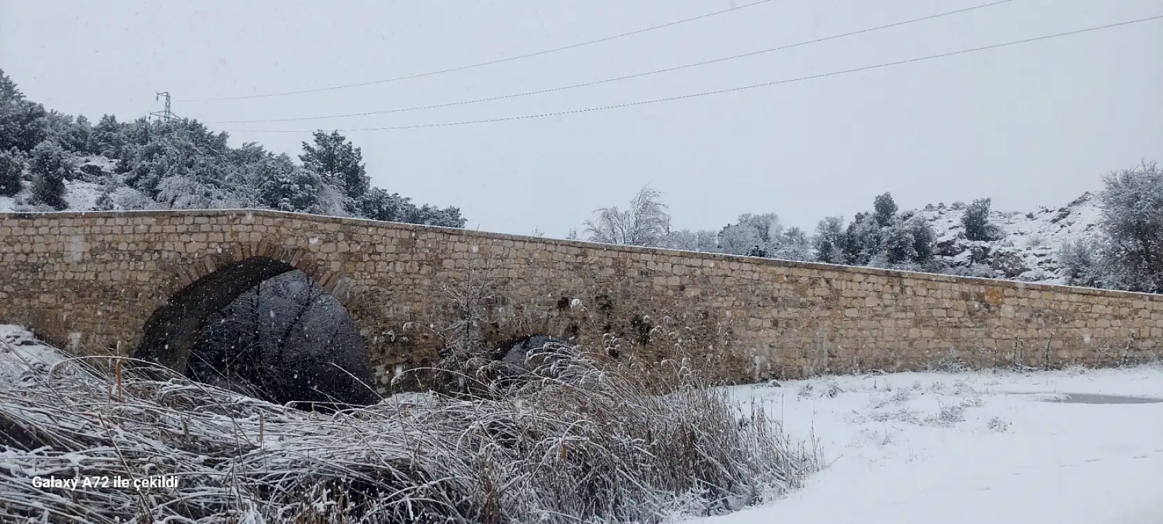 Seydikemer'in yayla köylerinde kış güzelliği