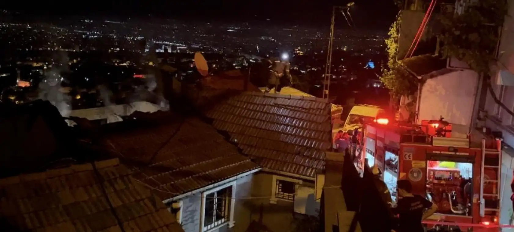 96 yaşındaki kadın yangında can verdi