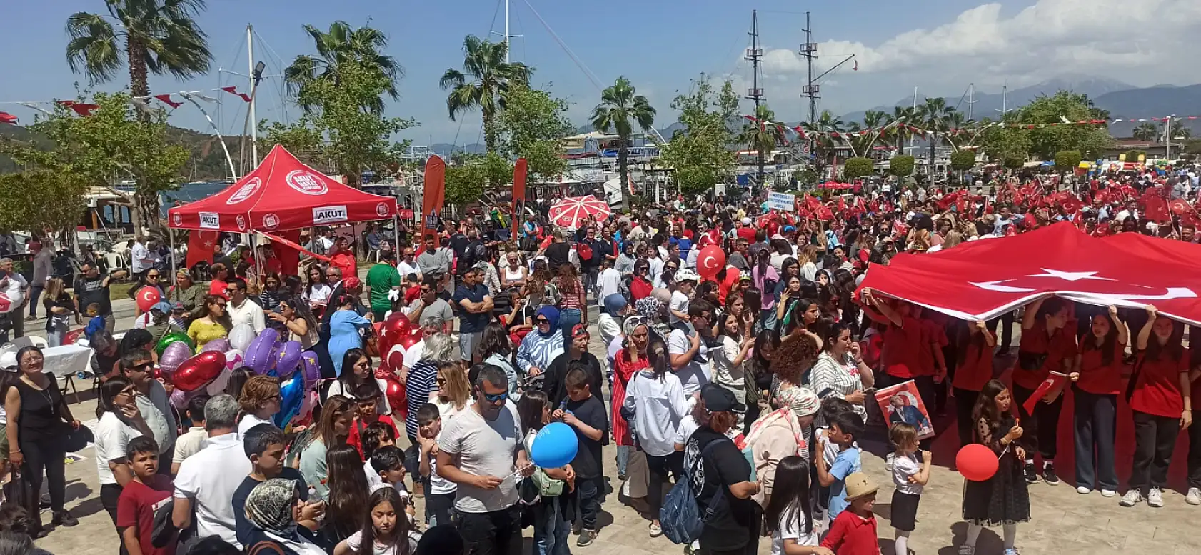 16. Uluslararası Altın Güneş Fethiye Çocuk Festivali coşkuyla kutlandı