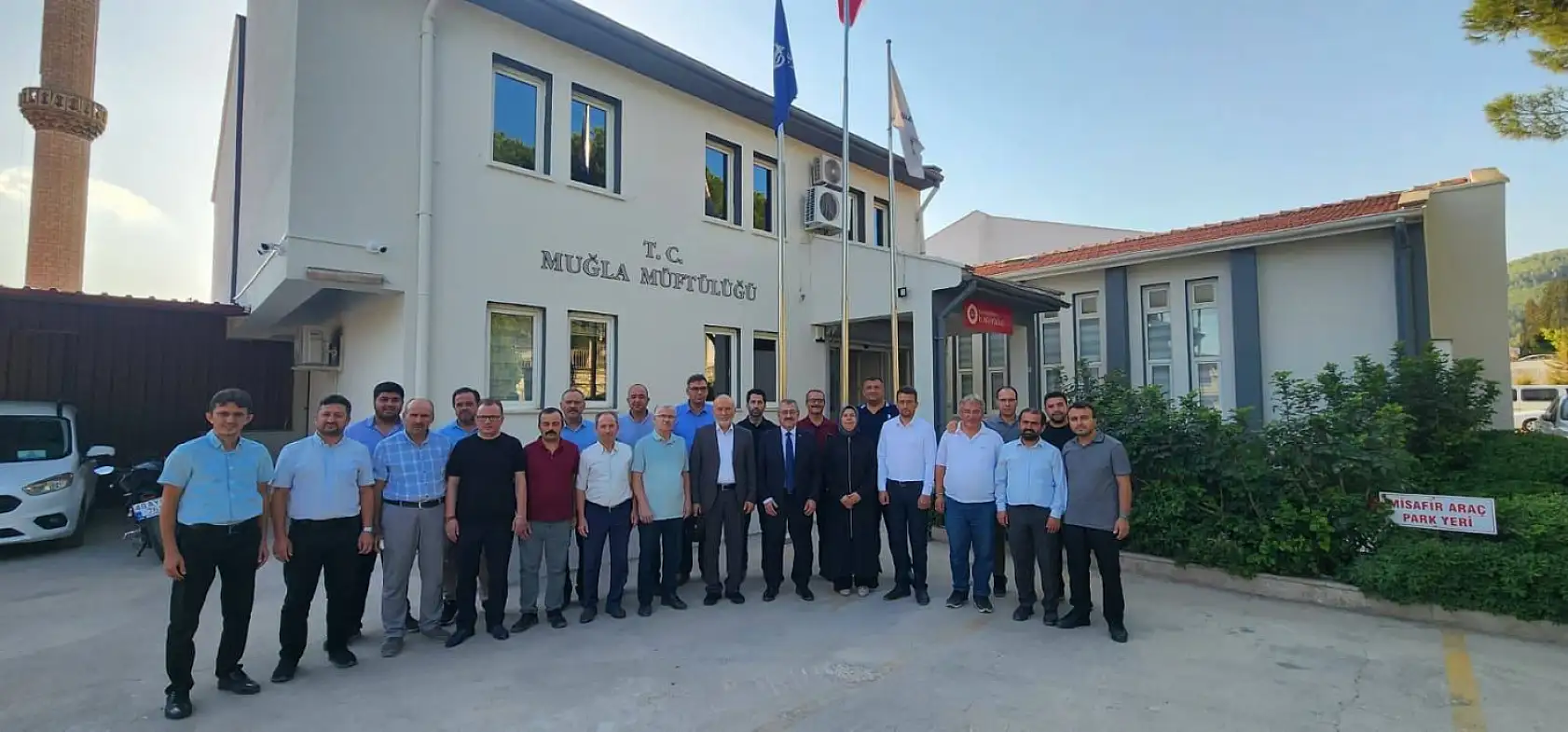 Muğla'da müftülük makamında devir teslim gerçekleşti