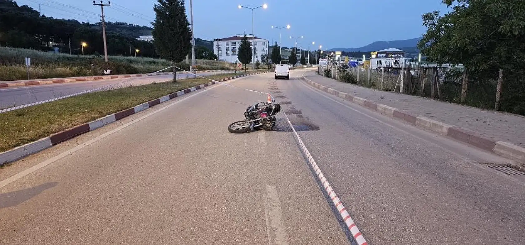 19 yaşındaki genç, motosiklet kazasında hayatını kaybetti