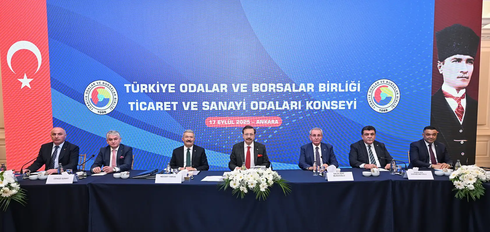 Başkan Çıralı, TOBB Ticaret ve Sanayi Odaları Konseyi toplantısında sorunları dile getirdi