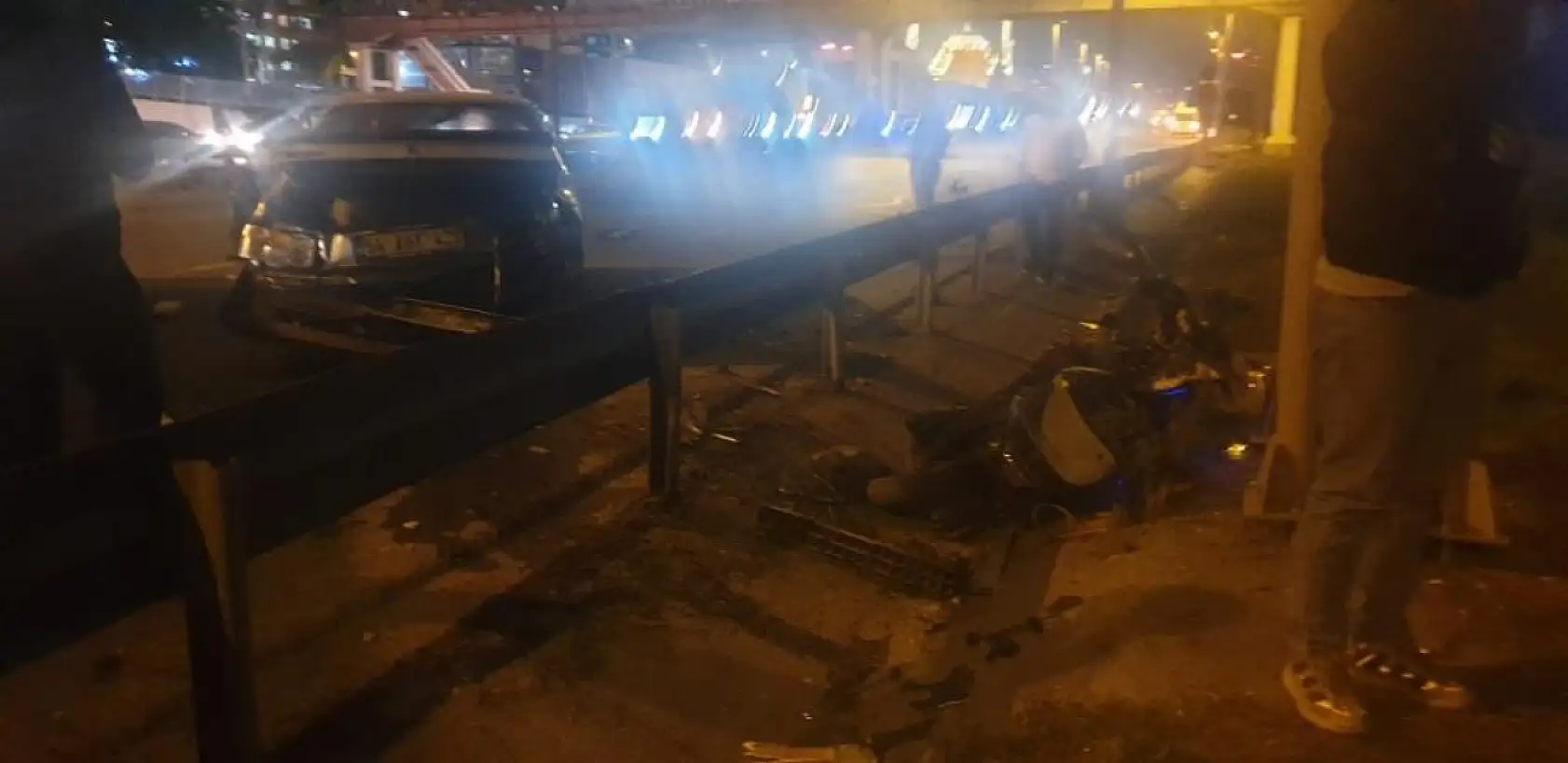 Liman yolunda feci kaza: 1 kişi hayatını kaybetti