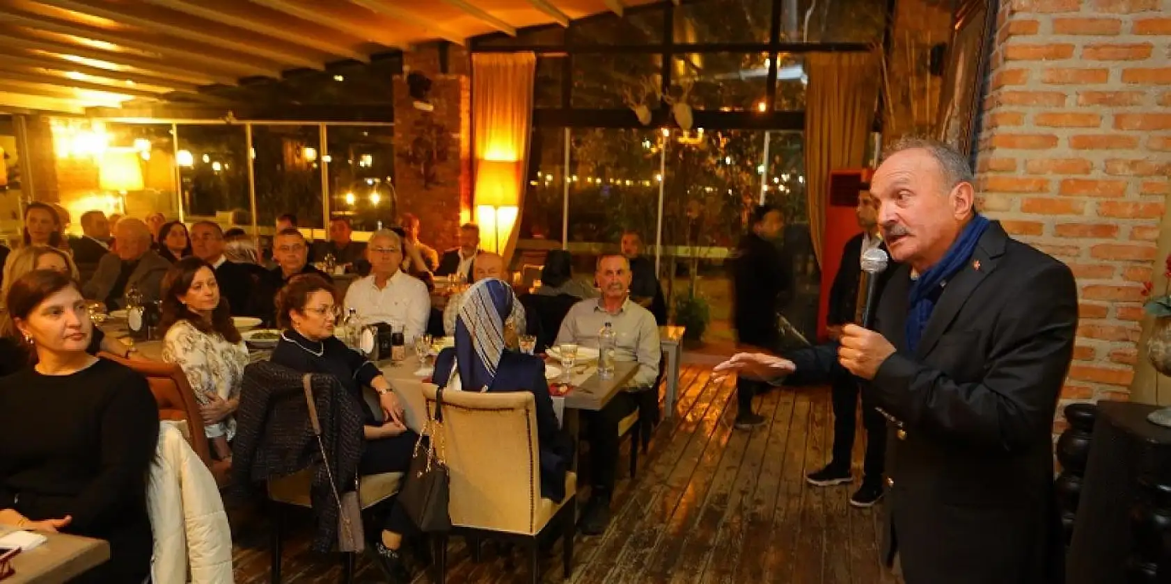 Saatcı, Meclis Üyesi Adaylarıyla Yemekte Buluştu