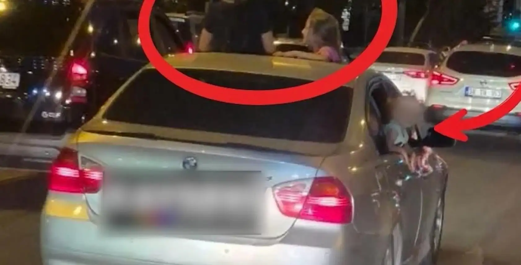 Drift atan kadın sürücüye 48 bin TL ceza yazıldı