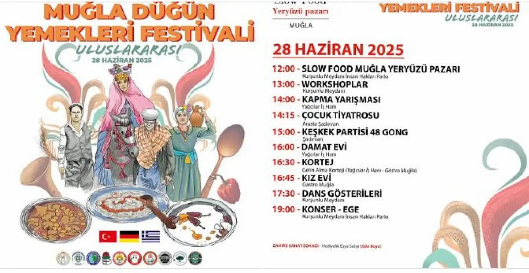 Muğla'nın Düğün Yemekleri Uluslararası Boyuta Taşınıyor