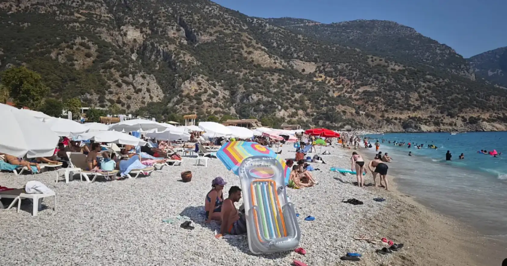Fethiye'nin incisi Ölüdeniz'e ilgi yoğun