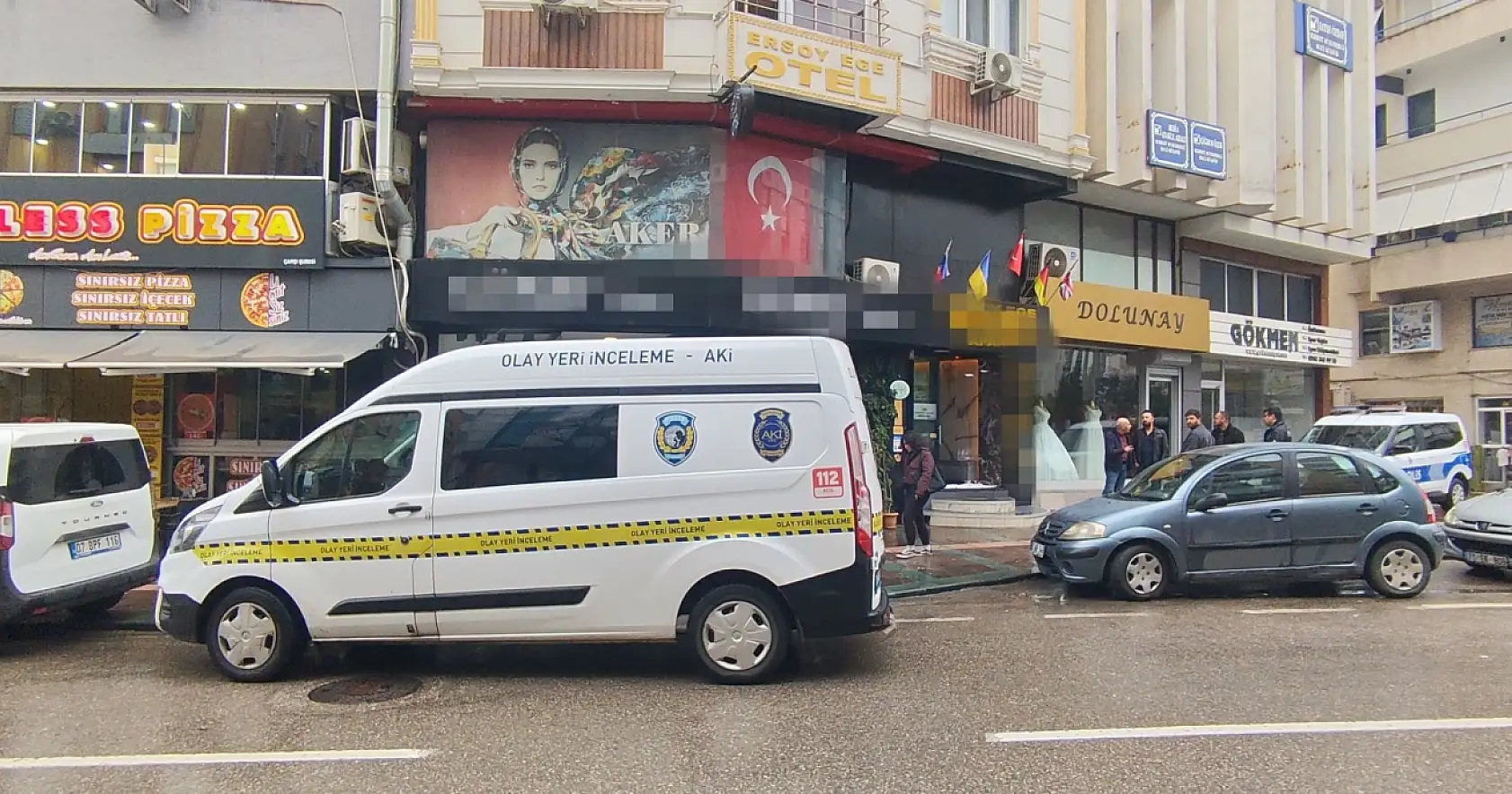 Dün giriş yaptığı apart otel odasında ölü bulundu