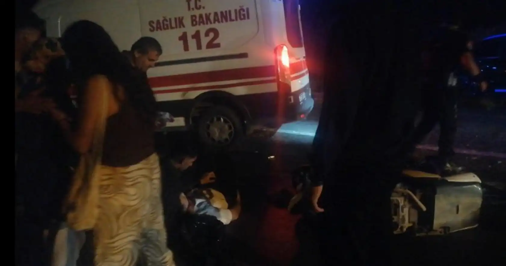 Oğlunu yerde yaralı gören babanın feryadı yürekleri dağladı