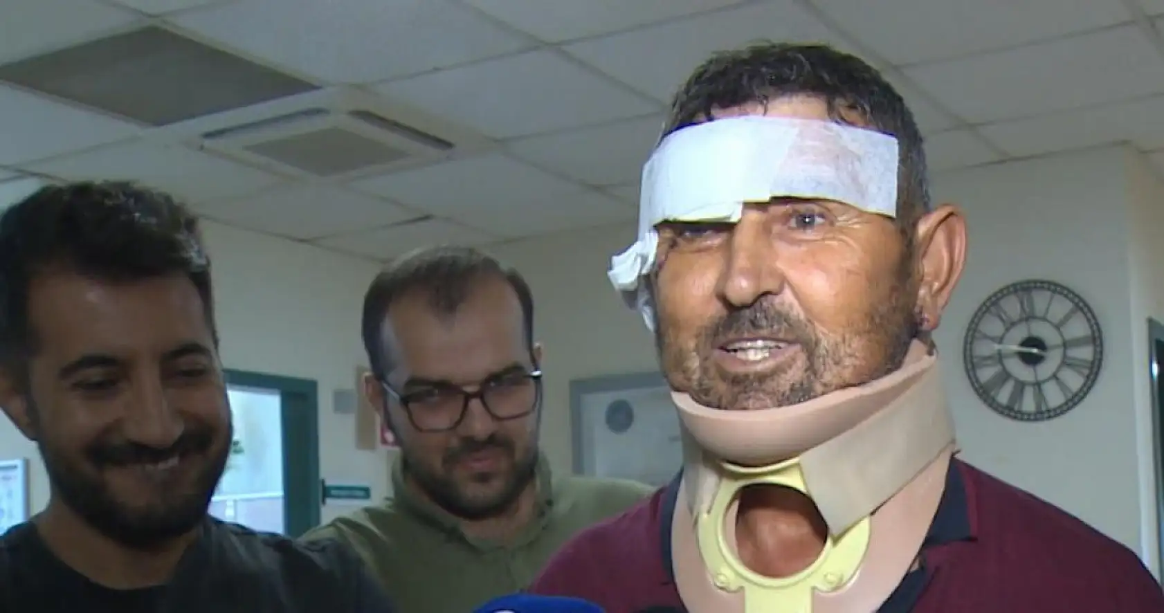 Aslanın saldırısına uğrayan adam: 'Sivrisinekten ısırmasın diye üstümü örttüm, aslan ısırdı'