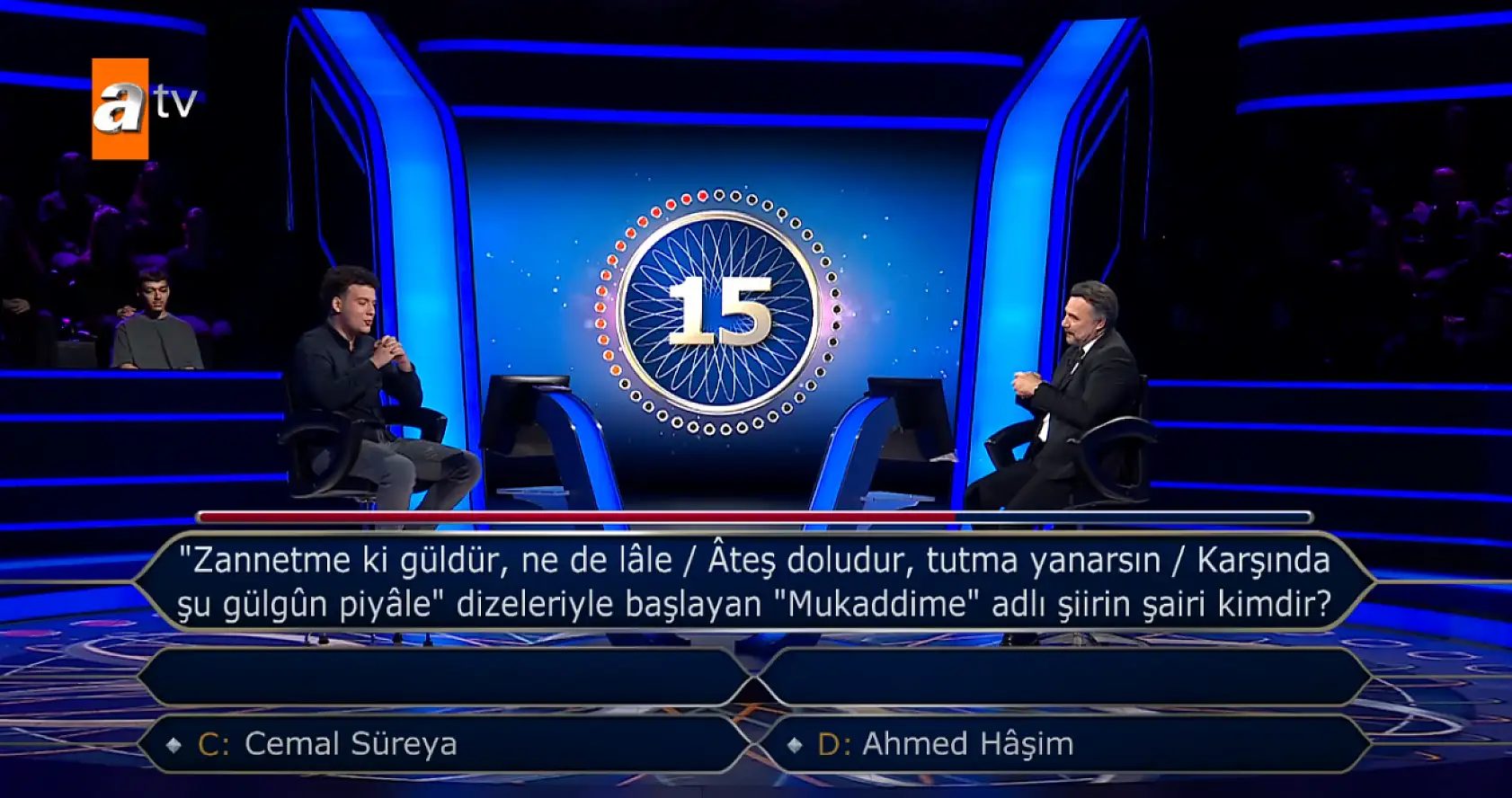 Fethiyeli Genç, Kim Milyoner Olmak İster'de Büyük Ödül İçin Yarıştı