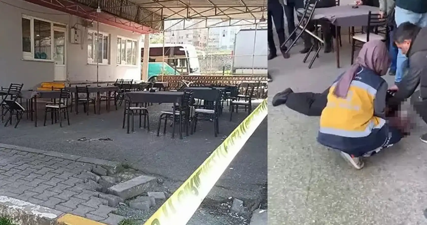 Çay ocağında husumetlisini öldürdü