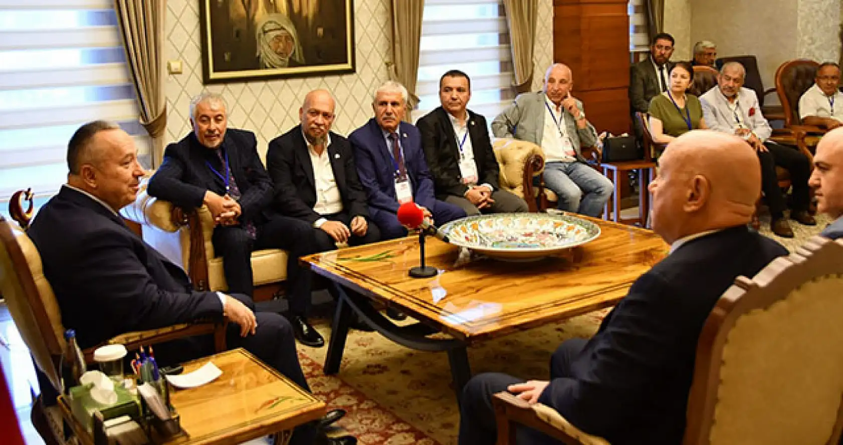 Gazetecilik mesleğinin geleceği Nevşehir'de masaya yatırılıyor! TGK'dan Vali Fidan'a ziyaret