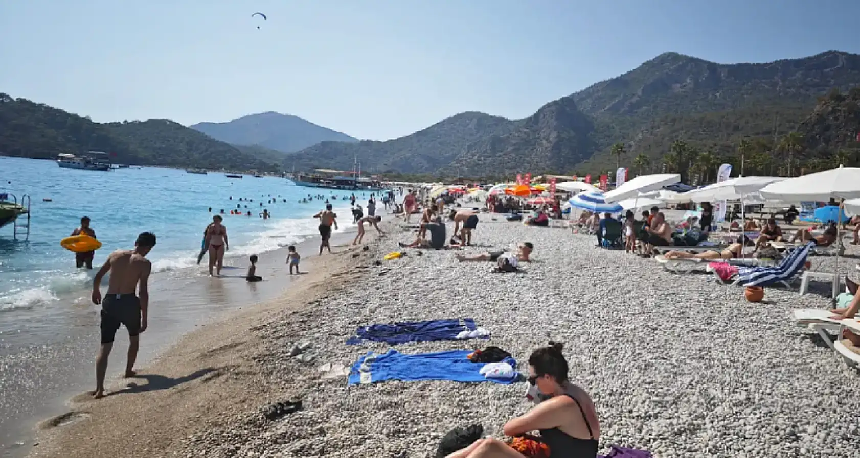 Fethiye'nin incisi Ölüdeniz'e ilgi yoğun