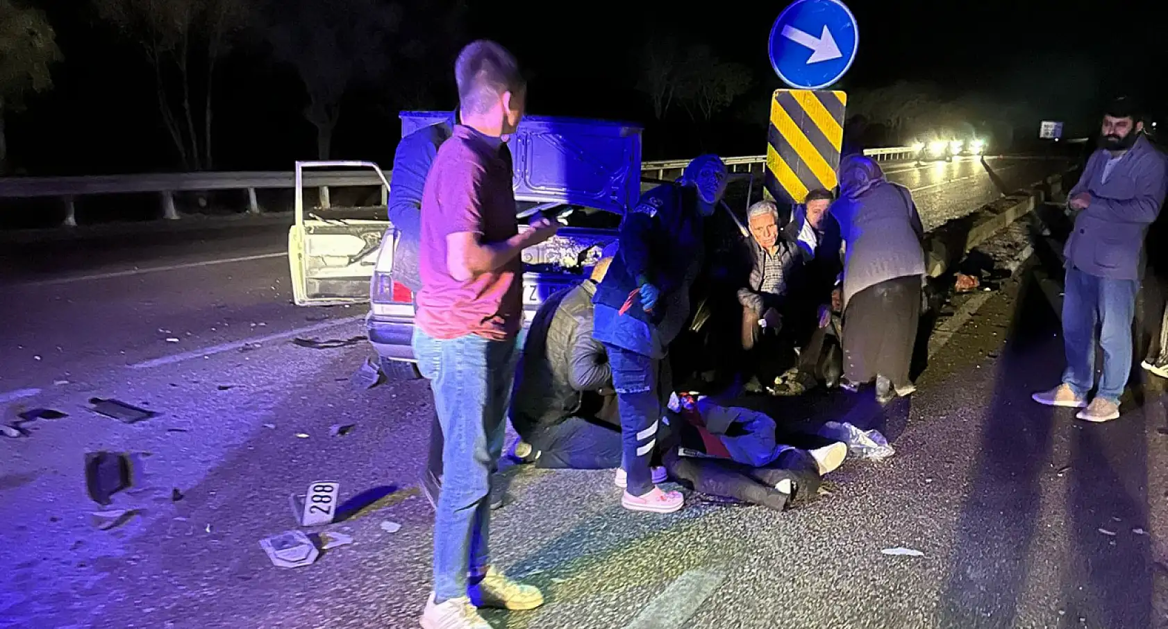 Feci Kaza: 2'si Ağır 6 Yaralı