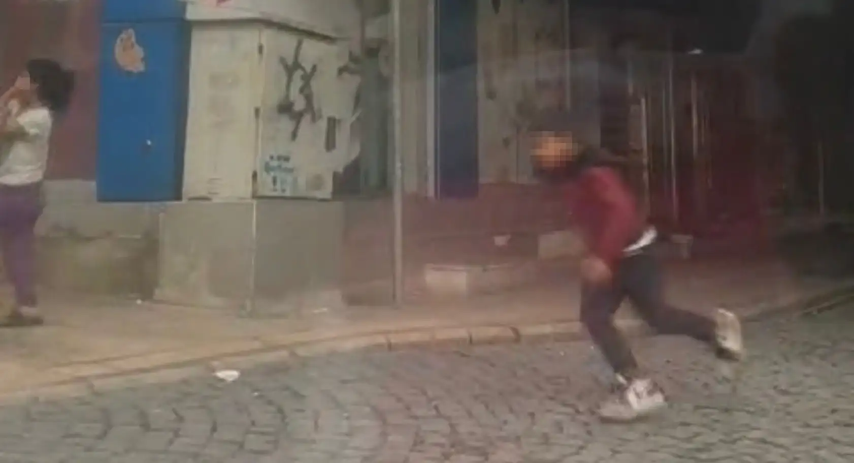 Milas'ta çocukların tehlikeli oyunu