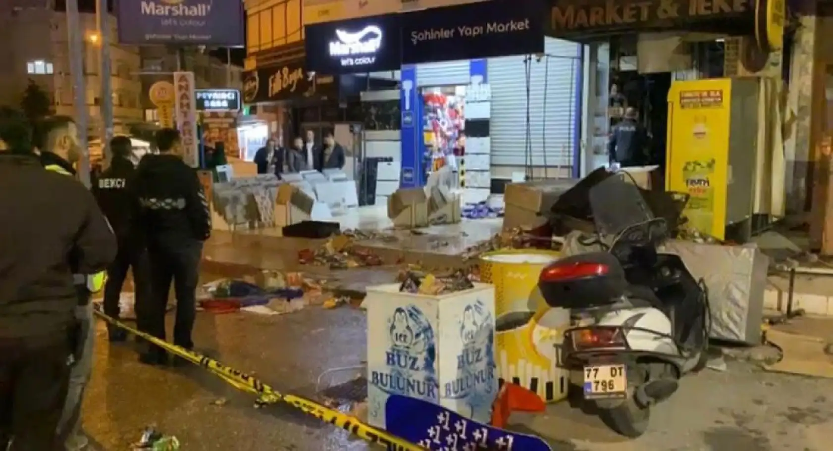 Aile Tartışması Faciaya Dönüştü: Tekel Bayisi Bir Anda Patladı