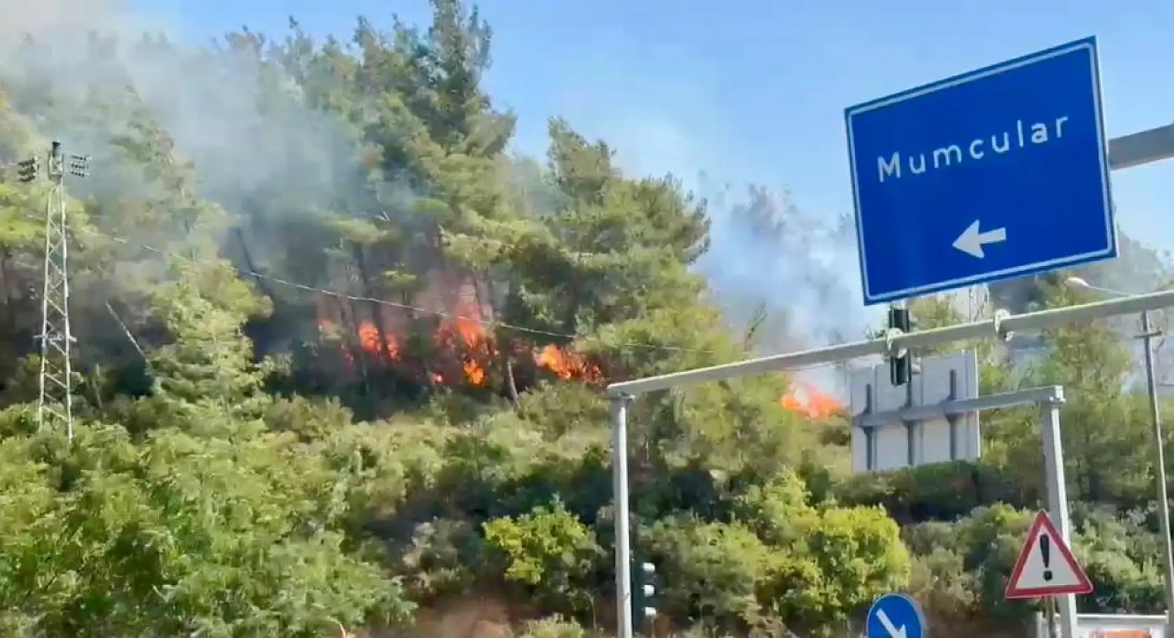 Bodrum orman yangını kontrol altına alındı