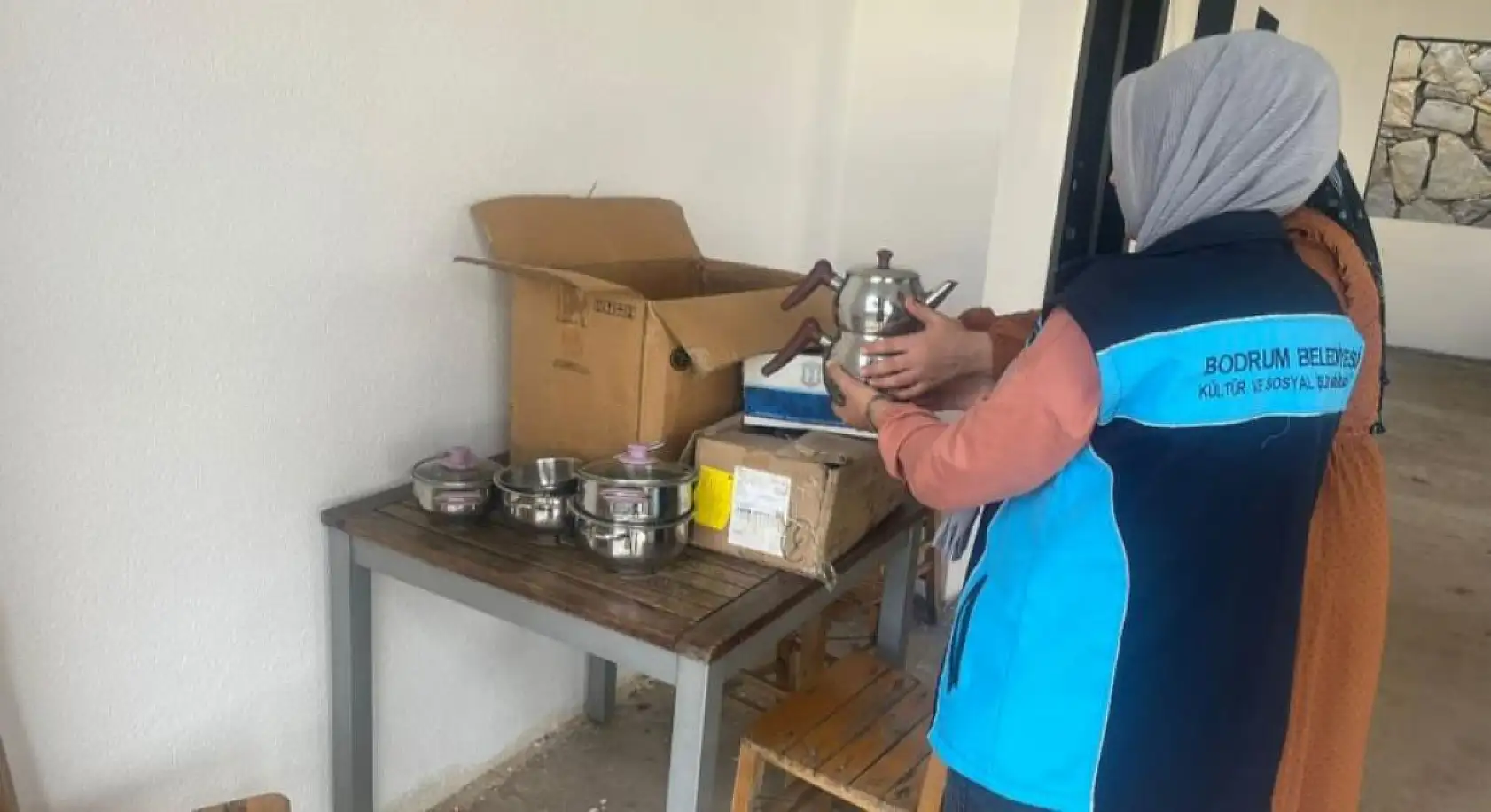 Bodrum Belediyesi'nden 'Atma Paylaş Projesi'