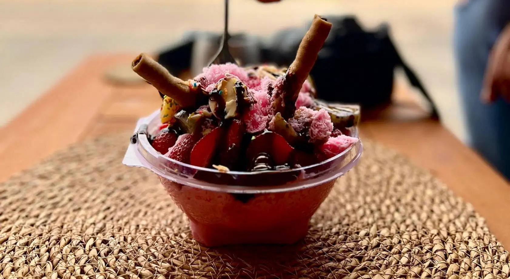 Sıcak yaz günlerinin vazgeçilmez dondurması 'Bingsu' artık Fethiye'de