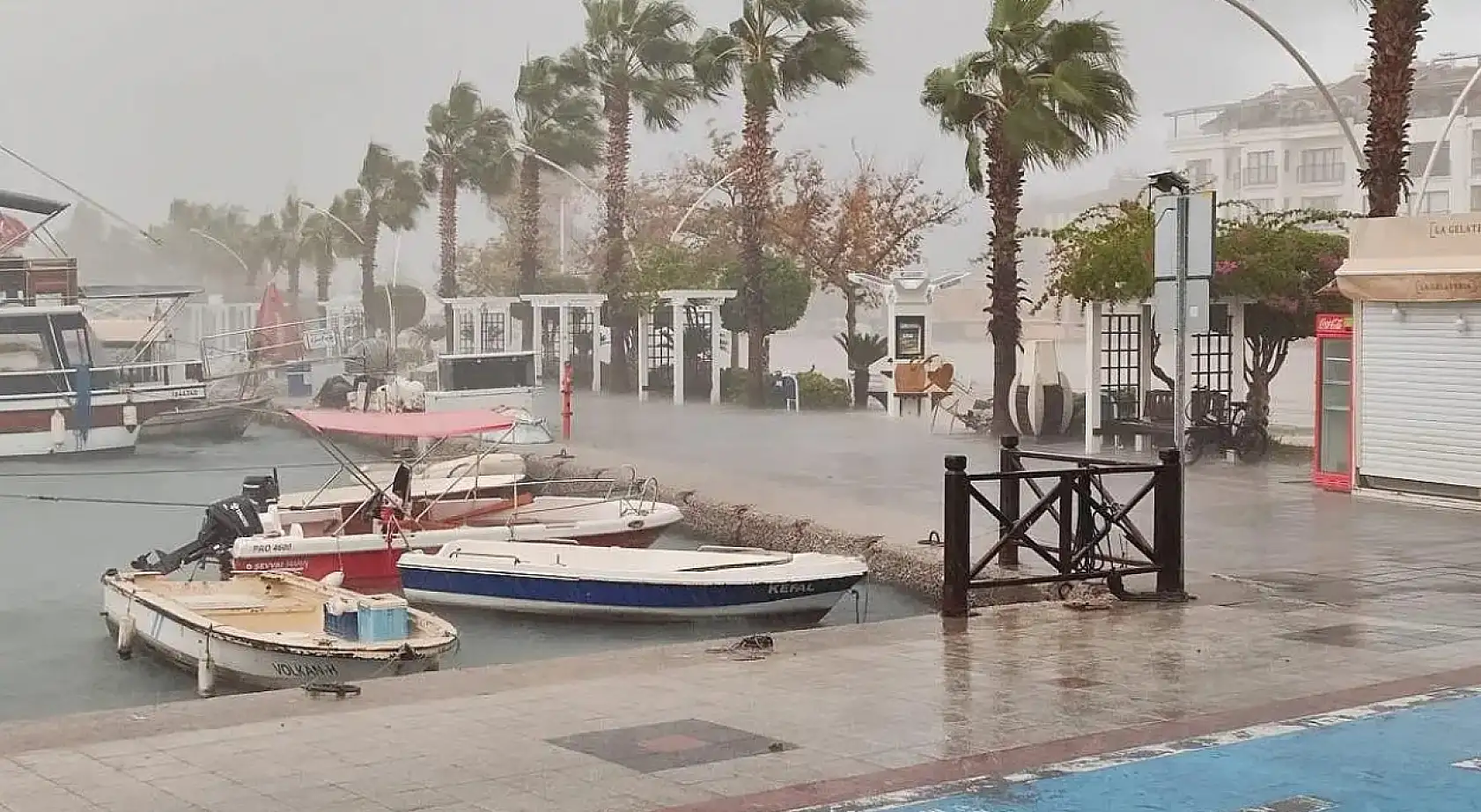 Fethiye'de 24 saatte metrekareye düşen yağış belli oldu