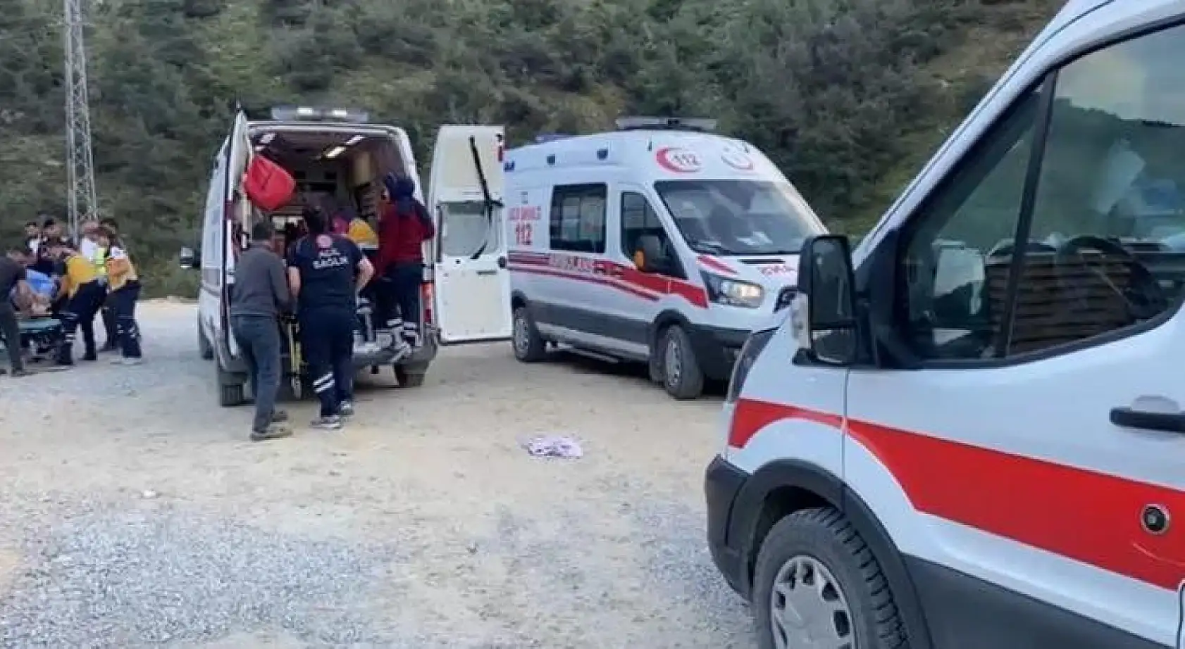 İzmir-Ankara hızlı tren hattı inşaatında kaza: 9 yaralı