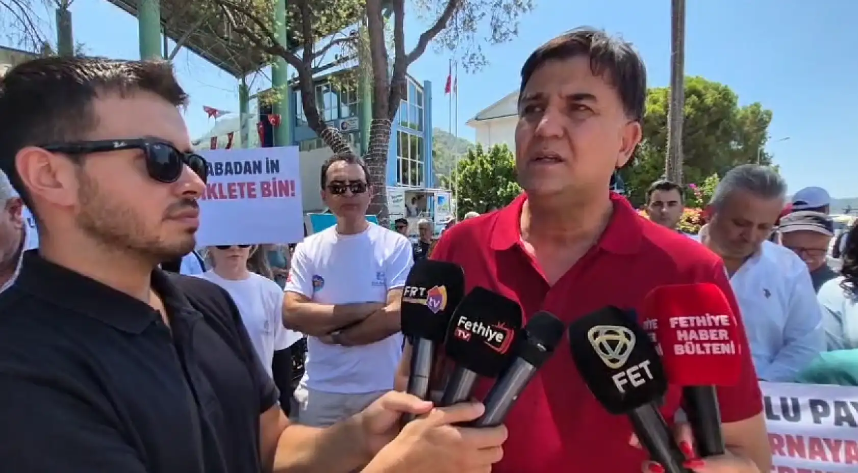 Fethiye'de Özgür Alkan ve İlker Muallim İçin Adalet Çağrısı