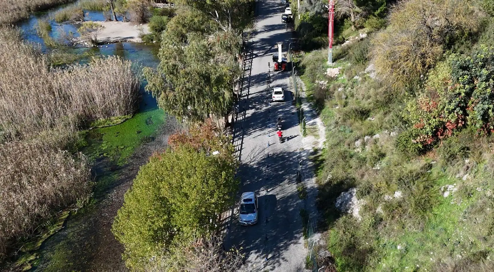 Muğla Büyükşehir Akyaka Kadın Azmağı'nda Doğal Dokuyu Koruyan Çalışmayı Tamamladı