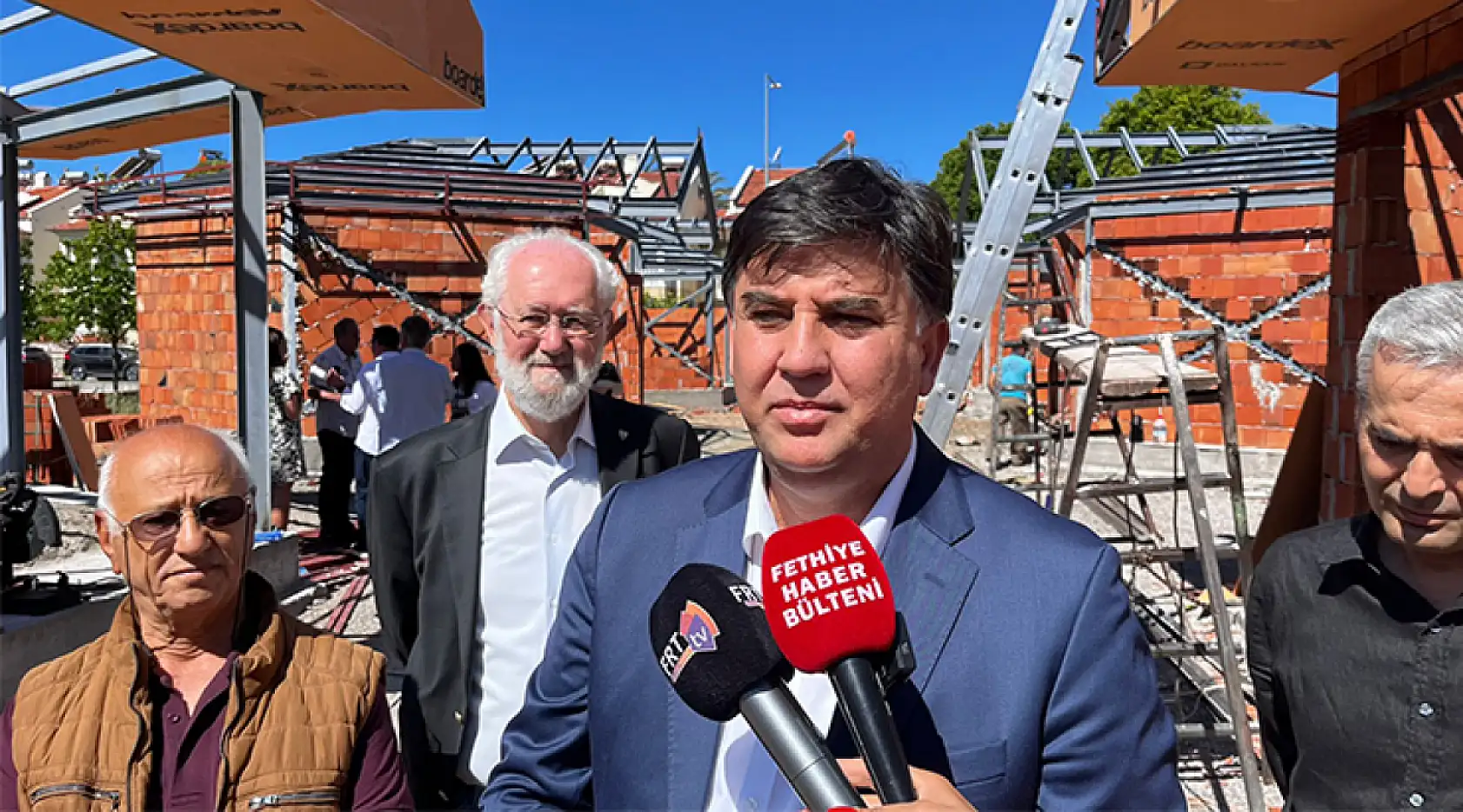 Başkan Karaca Ve Hayırsever İş İnsanı Mete Otizm Parkı İnşaatını İnceledi