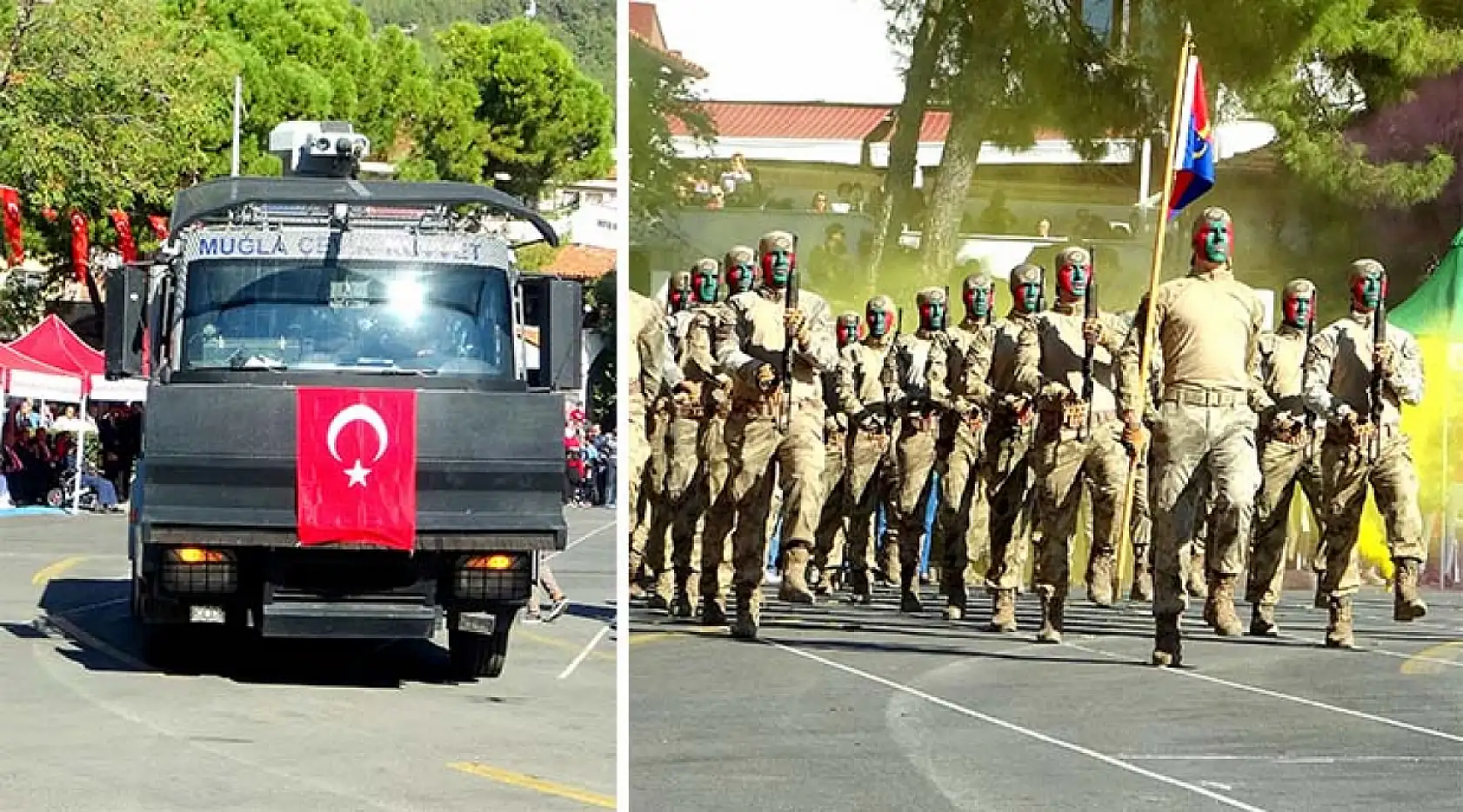 Muğla'da cumhuriyetin 101. yılı coşkuyla kutlandı