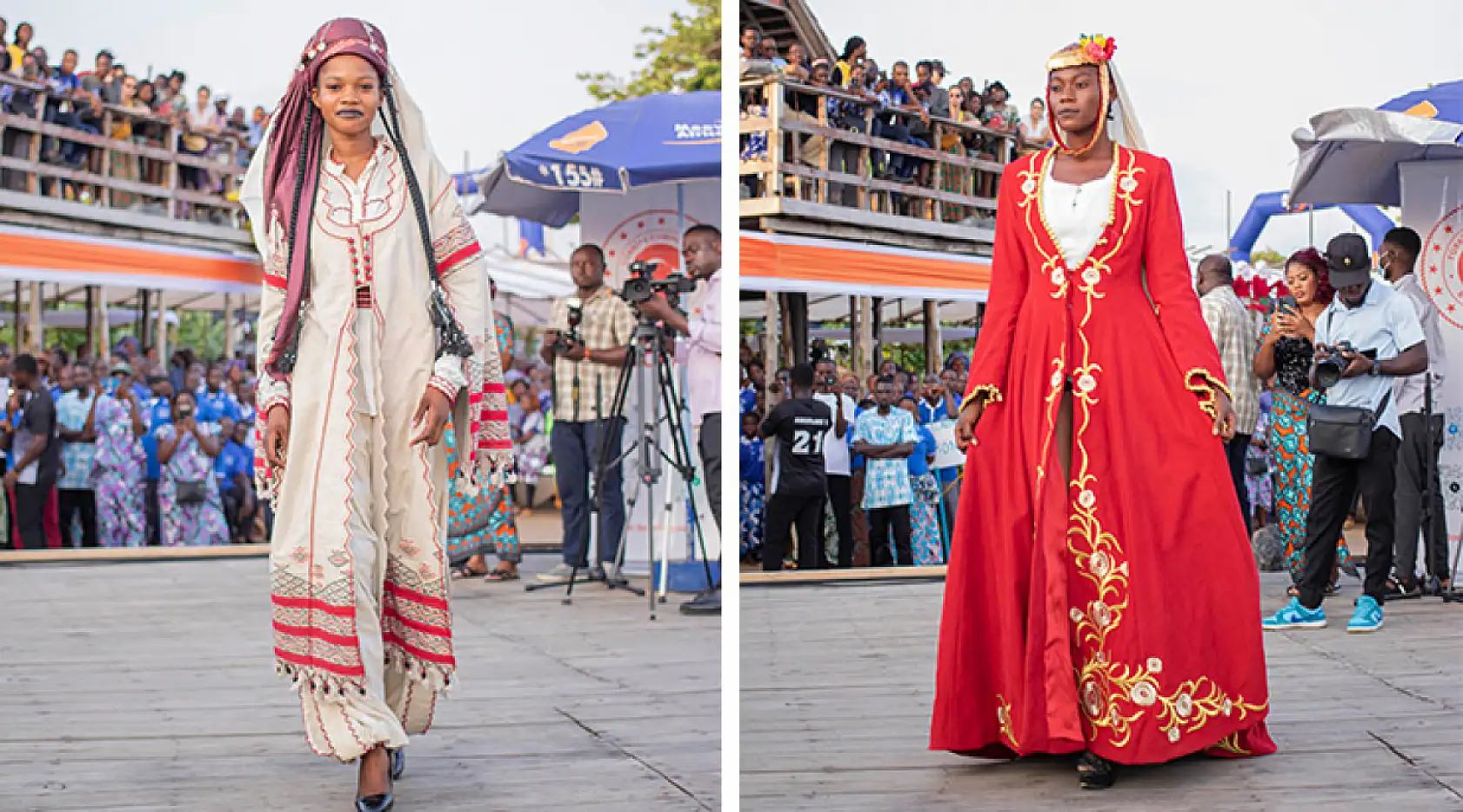 Olgunlaşma enstitülerinin el emeği ürünleri Togo'da sergilendi